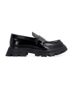 Alexander McQueen Wander Leather Loafers