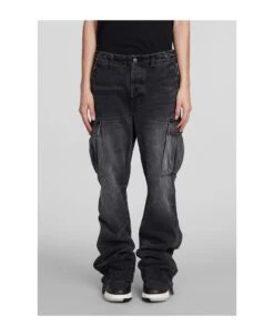 Amiri Jeans In Grey Cotton