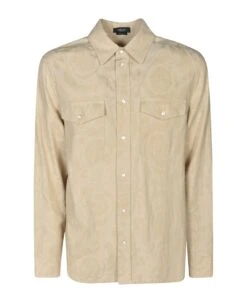 Versace Multi-pocket Buttoned Shirt